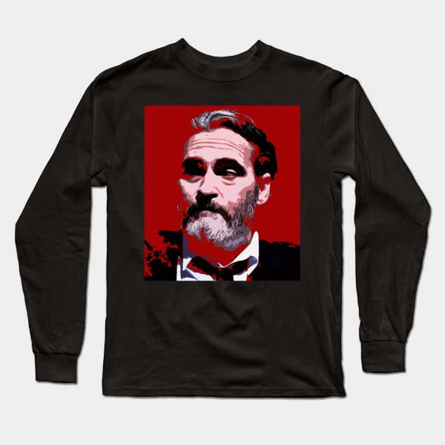 joaquin phoenix Long Sleeve T-Shirt by oryan80